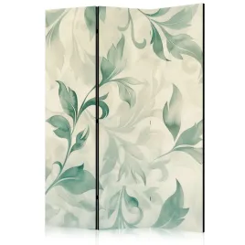 parawan-akustyczny-pokojowy-3-czesci-zielone-liscie-akwarele-boho-135x172