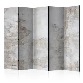 parawan-dwustronny-pokojowy-5-czesci-stara-sciana-mur-cegly-beton-225x172