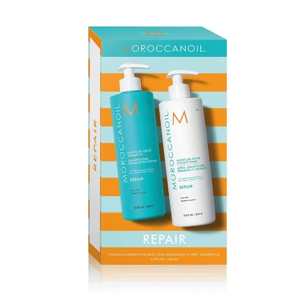 Moroccanoil Duo Pack Repair zestaw szampon i odżywka 2x500ml