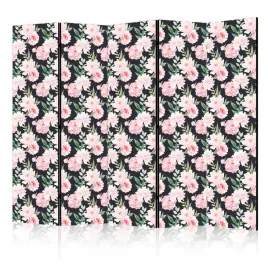 parawan-akustyczny-pokojowy-5-czesci-rozowe-peonie-piwonie-kwiaty-225x172