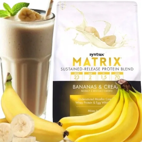 BIAŁKO mix białek ODŻYWKA BIAŁKOWA Syntrax Matrix 5.0 - 2270g Bananas Cream