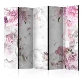 parawan-dwustronny-pokojowy-5-czesci-rozowe-kwiaty-piwonie-peonie-225x172