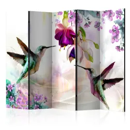 parawan-akustyczny-pokojowy-5-czesci-koliber-kwiaty-natura-boho-225x172