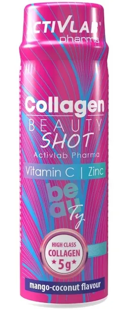 KOLAGEN SHOT skóra paznokcie Activlab Collagen Beauty Shot 80ml MANGO KOKOS