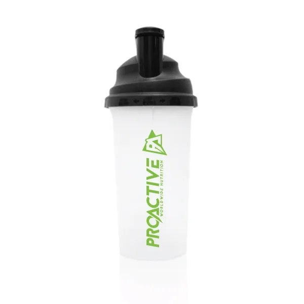 SHAKER szczelny do odżywek bidon Proactive Shaker MixMaster 700g Czarny