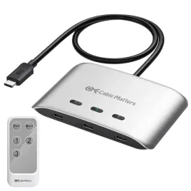 przelacznik-kvm-cable-matters-usb-c-3x1-8k-140w-20gb-s
