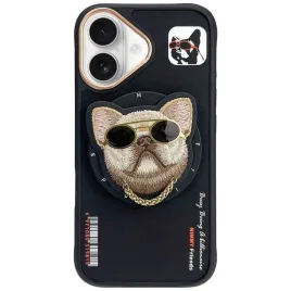 nimmy-futeral-glasses-cool-dog-kompatybilny-do-magsafe-do-iphone-16-czarny