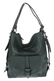 torebka-miejska-2w1-shopper-plecak-worek-torba-modna-na-ramie-sq36a-zielona