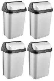 keeeper-kosz-na-smieci-z-uchylna-pokrywa-rasmus-4-x-10l-srebrny