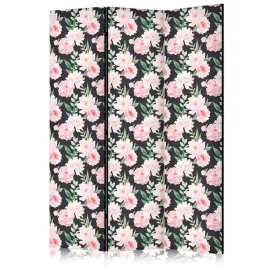 parawan-akustyczny-pokojowy-3-czesci-rozowe-peonie-piwonie-kwiaty-135x172
