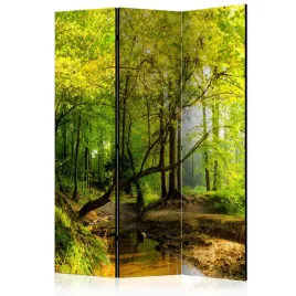 parawan-akustyczny-pokojowy-3-czesci-las-natura-rzeka-drzewa-3d-135x172