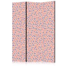 parawan-akustyczny-pokojowy-3-czesci-kolorowe-kropki-plamki-boho-135x172