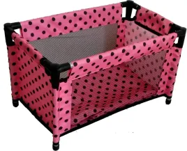 mariotoys-lozeczko-kojec-dla-lalki-z-posciela-9381-pink