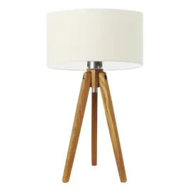 lampka-nocna-biurkowa-drewniana-stolowa-ecru-trojnog-z-abazurem-led-e27