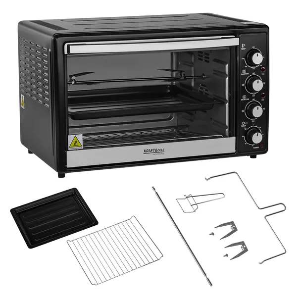Mini piekarnik Kraft&Dele KD4112 48 l czarny