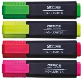 zakreslacze-do-kolorowania-tekstu-office-products-4-kolory