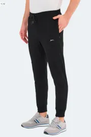 slazenger-meskie-spodnie-dresowe-czarne-z-suwakiem-i-paskiem-l-5ia