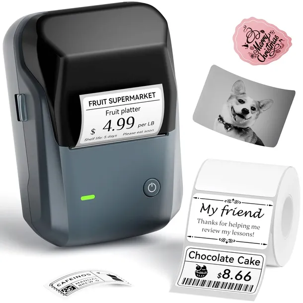 Drukarka termiczna etykiet termicznych samoprzylepnych B1 Niimbot Bluetooth