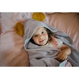 hi-little-one-recznik-okrycie-kapielowe-z-kapturem-100x100-cm-mouse-lavende