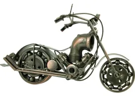 replika-motocykla-pl-motocykl-metal-30cm-srebrny-brazowy-15x26x10