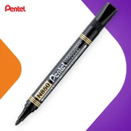 marker-permanentny-pentel-n850-okragly-czarny