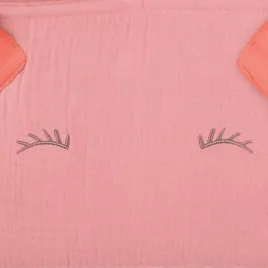 hi-little-one-organizer-przybornik-do-lozeczka-mouse-soft-rose-coral