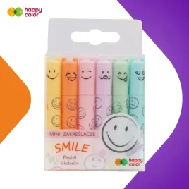 happy-color-zakreslacze-mini-smile-pastelowych-6-kolorow