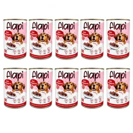 10x-flapi-mokra-karma-dla-psa-kawalki-z-wolowina-w-sosie-415g