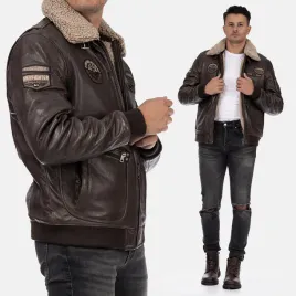 kurtka-meska-kozuch-ocieplany-pilotka-skora-naturalna-brazowa-premium-xxl