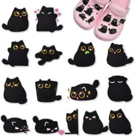 ozdoby-do-butow-czarne-koty-15-szt-piny-zawieszki-charms-prezent