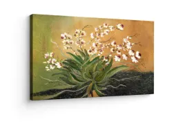 obraz-na-plotnie-canvas-kwiaty-orchidei-styl-malarski-70x80