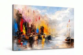 obraz-na-plotnie-port-zaglowek-impresja-morska-canvas-70x100