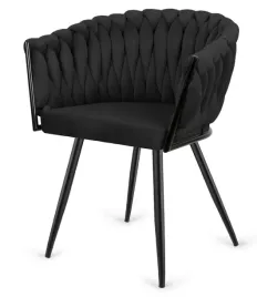 krzeslo-plecione-lugano-fotel-treccia-black-velvet-smoke