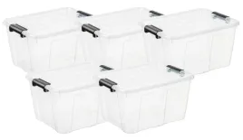 plast-team-pojemnik-z-pokrywa-zestaw-5-x-home-box-30-l-transparentny