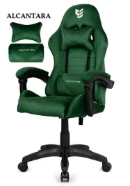 fotel-obrotowy-gamingowy-enzo-xl-dark-green-alcantara