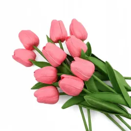 zestaw-sztucznych-tulipanow-15szt-bukiet-jak-zywe-ciemny-roz