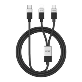 kabel-przewod-pleciony-2w1-usb-c-usb-c-i-lightning-1m-100w-27w-czarny
