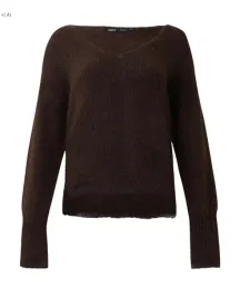 sweter-only-onlhelle-v-neck-15366580-xs-brazowy
