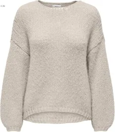 sweter-only-onlnordic-life-ls-o-neck-knt-noos-m-bezowy