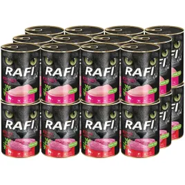 mokra-karma-dla-kota-rafi-z-mix-smakow-cielecina-indyk-24-x-400-g
