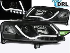 lampy-do-audi-a6-c6-04-04-08-black-tube-lights-drl