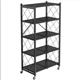 regal-magazynowy-skladany-metalowy-5-polek-czarny-163x71-cm-na-kolkach