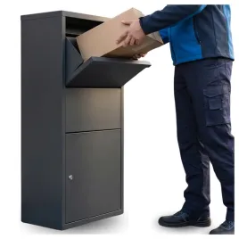 skrzynka-na-paczki-xl-antracyt-82cm-domowy-paczkomat-skrzynka-wrzutowa