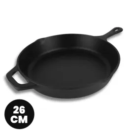 patelnia-zeliwna-emaliowany-26cm-czarny-mat-praktyczne-naczynie-kuchenne