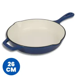 patelnia-zeliwna-emaliowany-26cm-niebieska-praktyczne-naczynie-kuchenne
