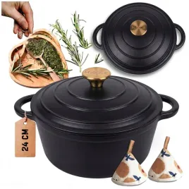 garnek-zeliwny-4l-emaliowany-pokrywka-czarny-mat-indukcja-piekarnik-24cm