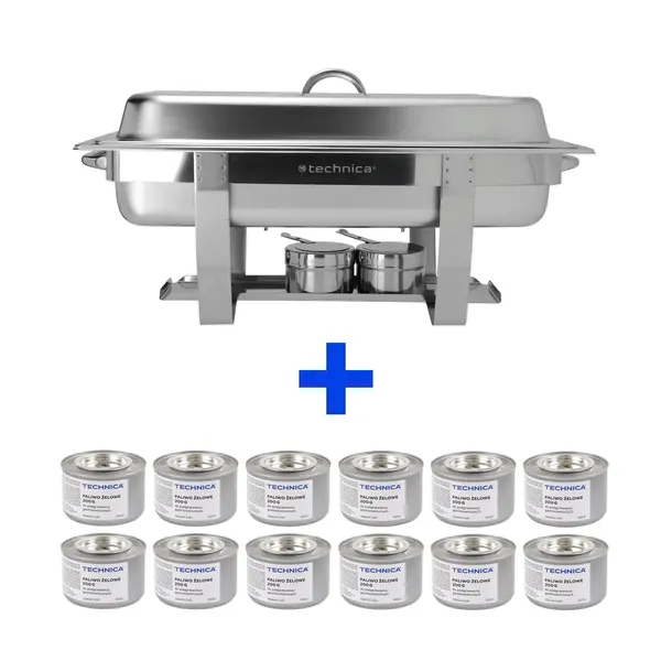 PODGRZEWACZ GASTRONOMICZNY GN 1/1 DO SERWOWANIA POTRAW 9 L TECHNICA