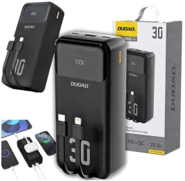powerbank-dudao-k15max-30000mah-pd-22-5w-z-wbudowanymi-kablami-czarny