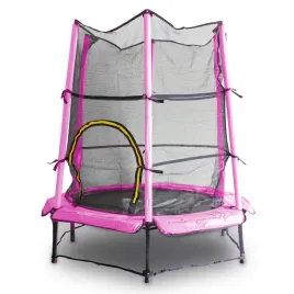 trampolina-dla-dzieci-140cm-rozowa