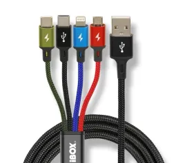 ibox-kabel-usb-4w1-usb-a-2x-usb-c-micro-usb-lightning-12-m